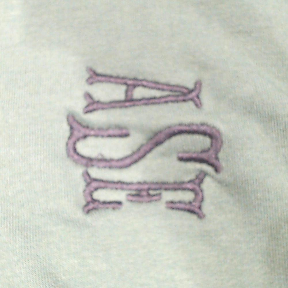 BLOOPER CLOTHING: Monogrammed Waffle Knit Pullover