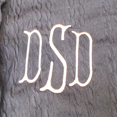 BLOOPER CLOTHING: Monogrammed Cable Knit Pullover