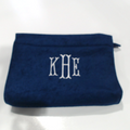 BLOOPER BAG: Monogrammed Terry Toiletry Bag