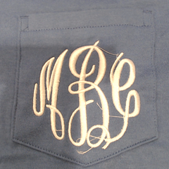 BLOOPER CLOTHING: Monogrammed America T-Shirt