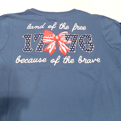 BLOOPER CLOTHING: Monogrammed America T-Shirt