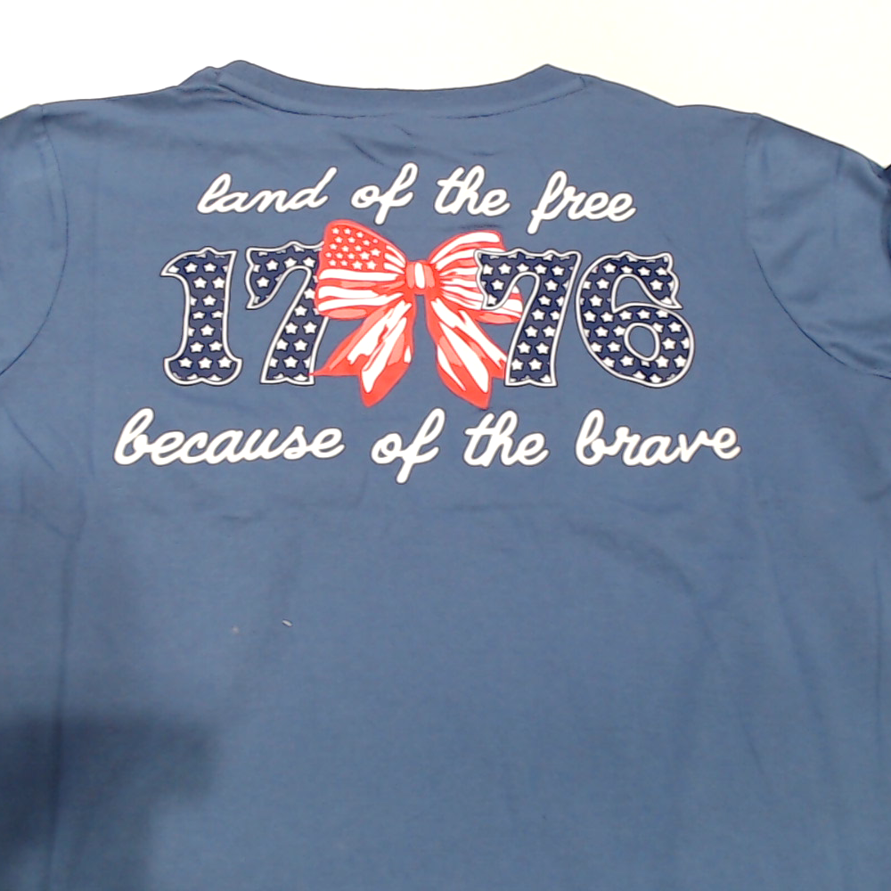 BLOOPER CLOTHING: Monogrammed America T-Shirt