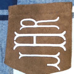 BLOOPER CLOTHING: Monogrammed Shacket
