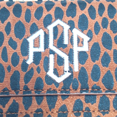 BLOOPER ACCESSORY: Monogrammed Phone Wallet Wristlet