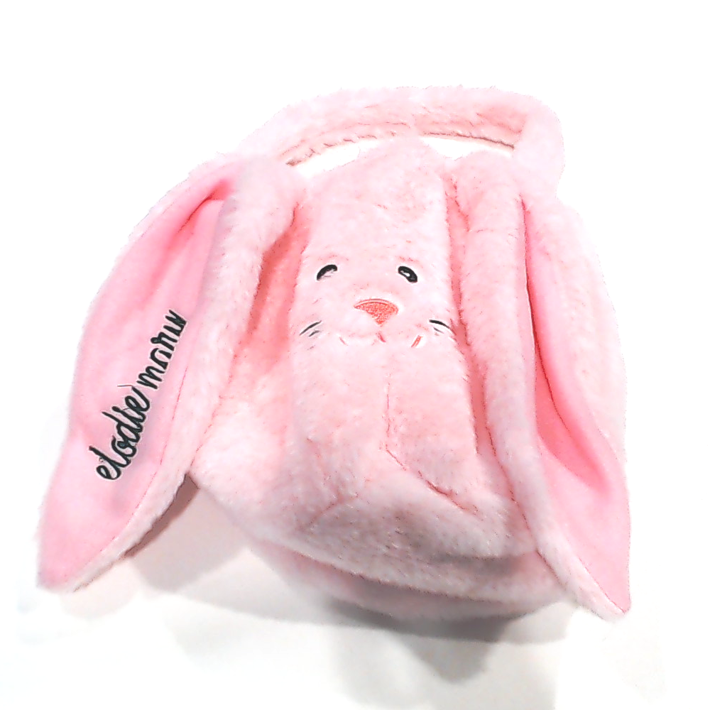 BLOOPER KIDS: Monogrammed Bunny Easter Basket