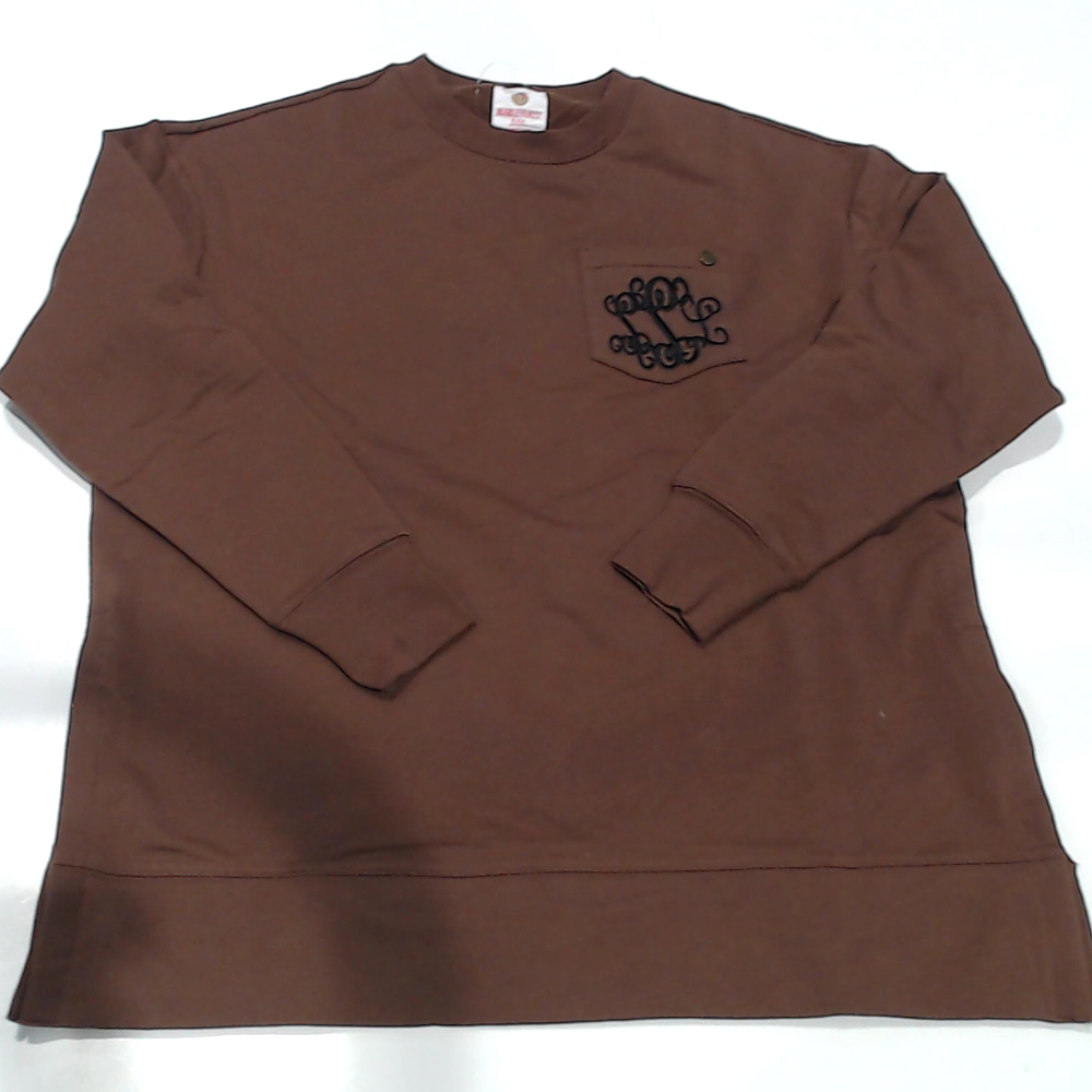 BLOOPER CLOTHING: Monogrammed Crewneck Sweatshirt