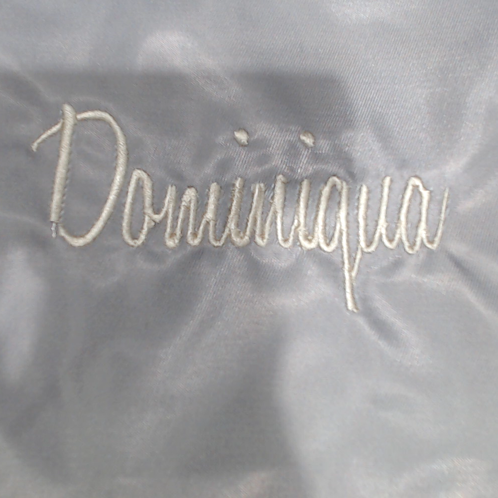BLOOPER BAG: Monogrammed Double Layer Makeup Bag