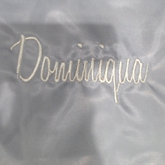 BLOOPER BAG: Monogrammed Double Layer Makeup Bag