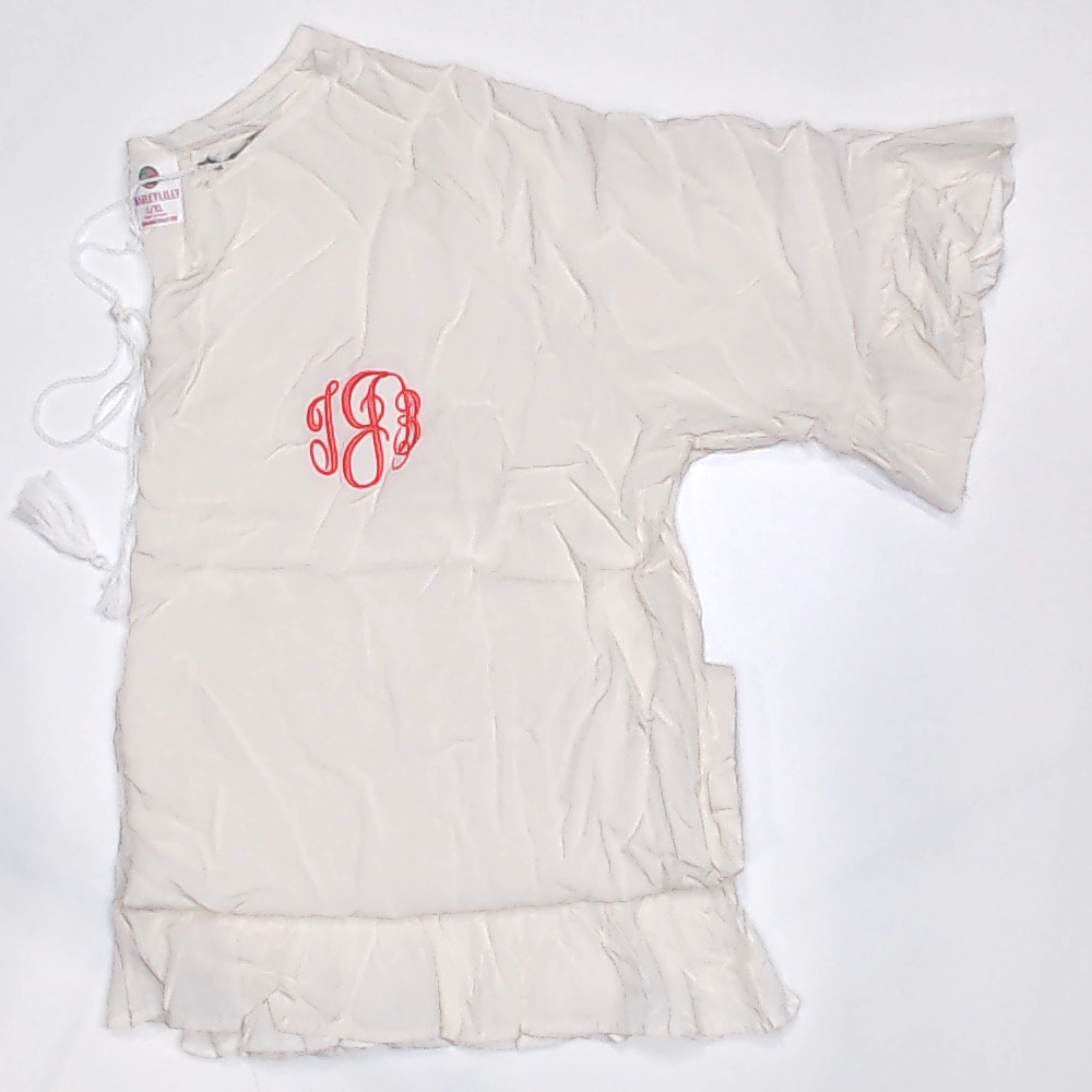 BLOOPER SWIM: Monogrammed Cover Up