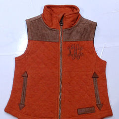 BLOOPER KIDS: Monogrammed Kids Quilted Vest