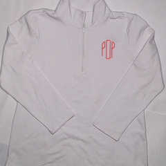 BLOOPER CLOTHING: Monogrammed Pullover Sweatshirt