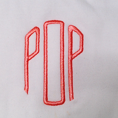 BLOOPER CLOTHING: Monogrammed Pullover Sweatshirt
