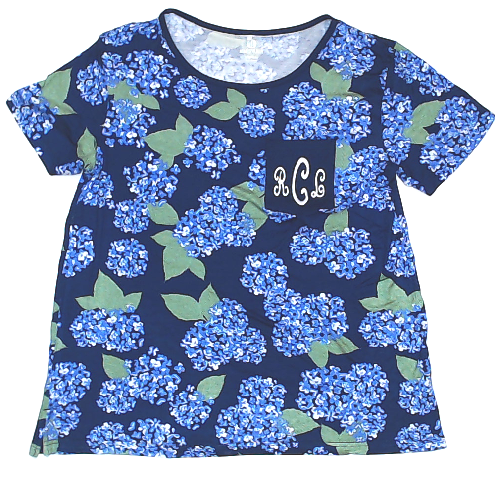 BLOOPER CLOTHING: Monogrammed Pajama TOP