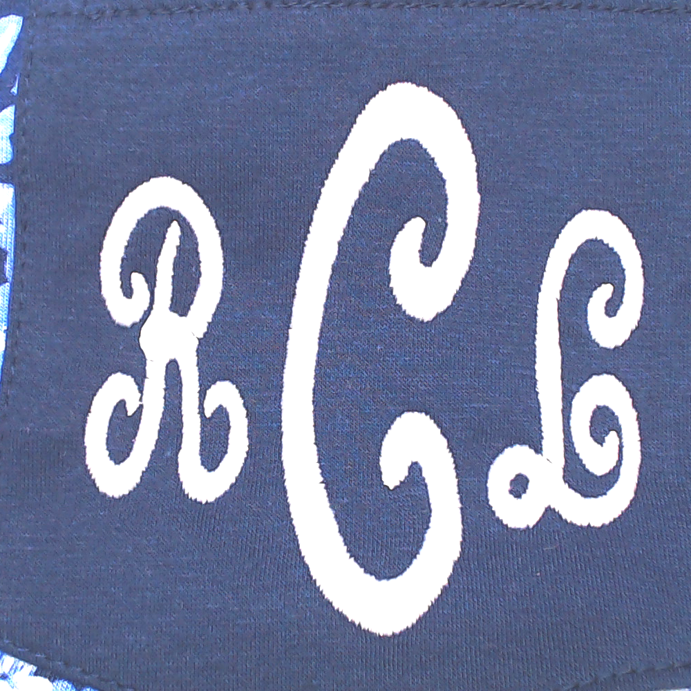 BLOOPER CLOTHING: Monogrammed Pajama TOP