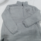 BLOOPER CLOTHING: Monogrammed Sherpa Pullover