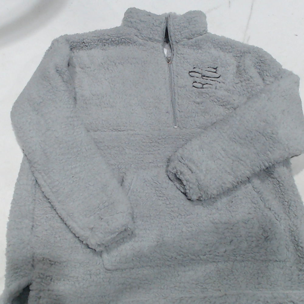 BLOOPER CLOTHING: Monogrammed Sherpa Pullover