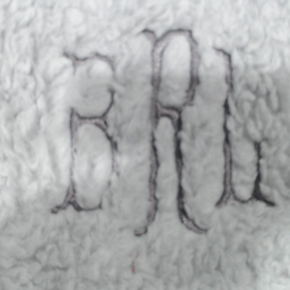 BLOOPER CLOTHING: Monogrammed Sherpa Pullover