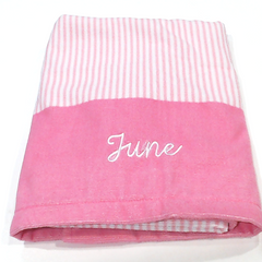 BLOOPER KIDS: Monogrammed Kids Beach Towel