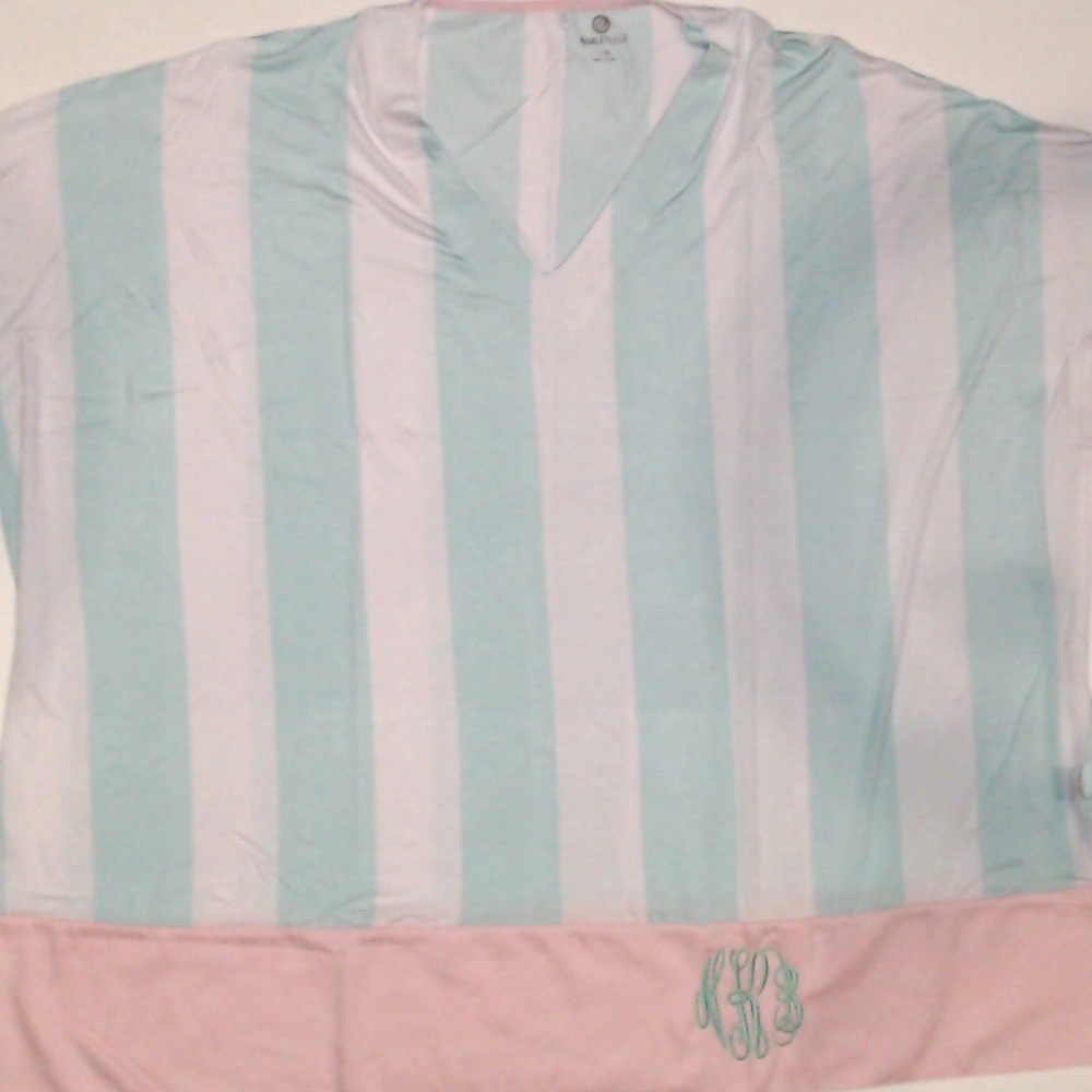 BLOOPER SWIM: Monogrammed Cover Up