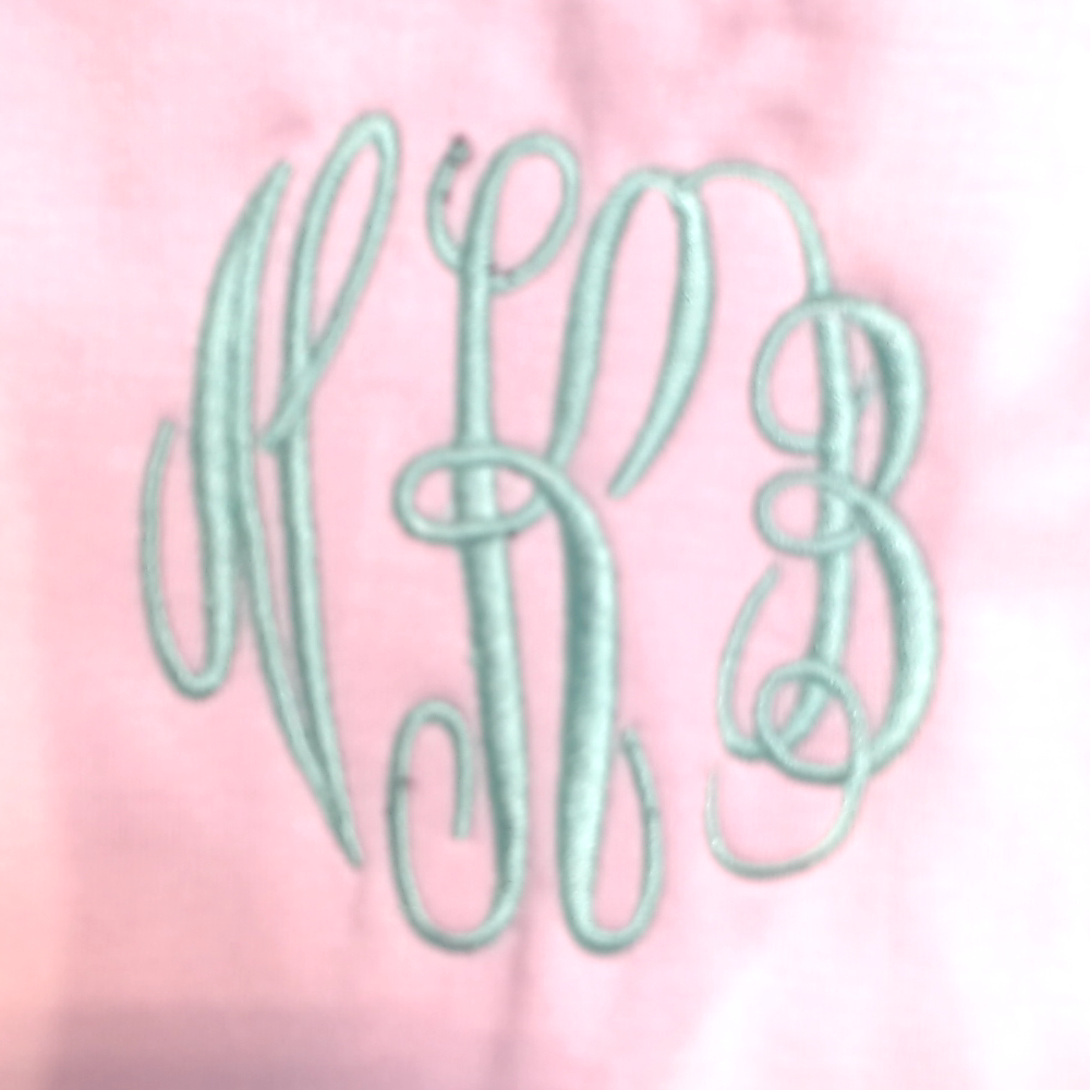 BLOOPER SWIM: Monogrammed Cover Up