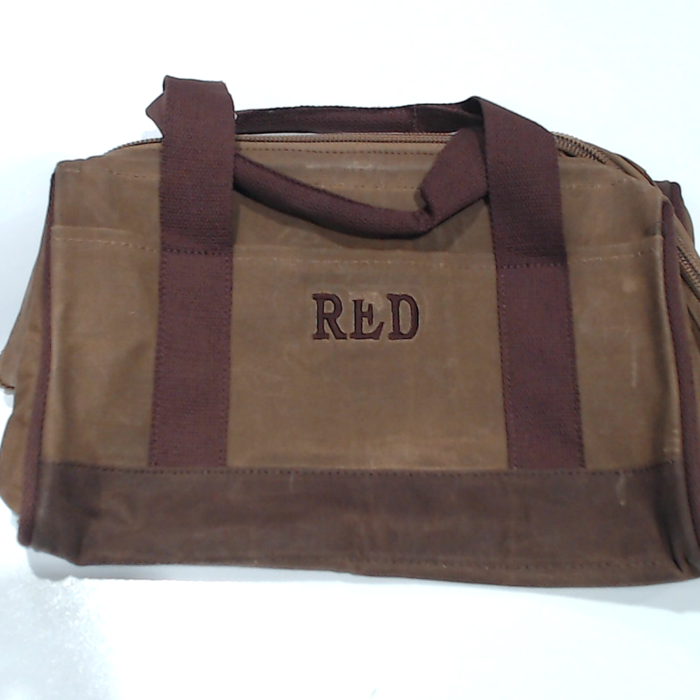 BLOOPER BAG: Personalized Waxed Canvas Tool Bag
