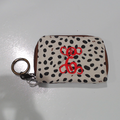 BLOOPER ACCESSORY: Monogrammed Keychain Wallet