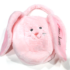 BLOOPER KIDS: Monogrammed Bunny Easter Basket