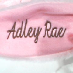 BLOOPER KIDS: Monogrammed Bunny Easter Basket