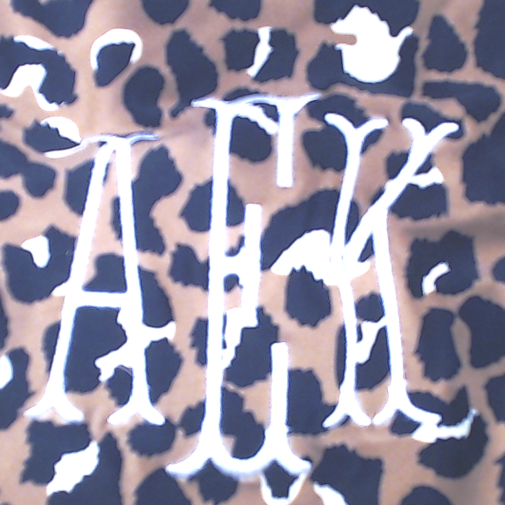 BLOOPER SWIM: Monogrammed High Neck Bikini Top