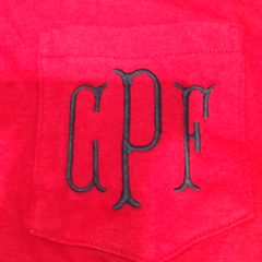 BLOOPER KIDS: Monogrammed Kids Long Sleeve Shirt