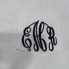 BLOOPER KIDS: Monogrammed Kids Short Sleeve Shirt