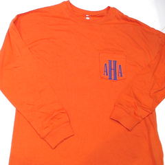 BLOOPER CLOTHING: Monogrammed Long Sleeve Shirt