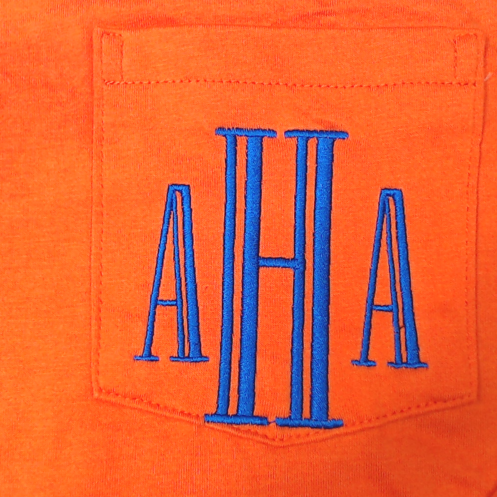 BLOOPER CLOTHING: Monogrammed Long Sleeve Shirt