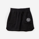 Monogrammed Casual Skirt | Black