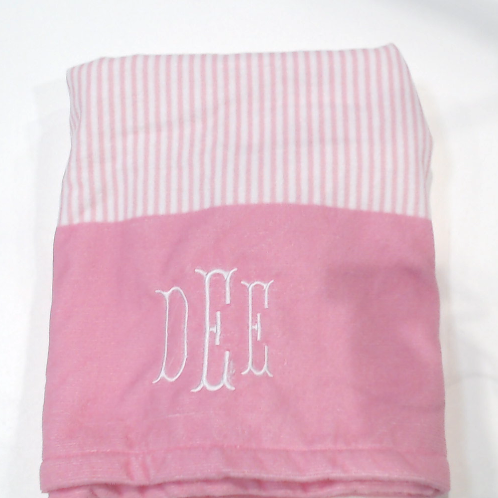BLOOPER SWIM: Monogrammed Kids Beach Towel
