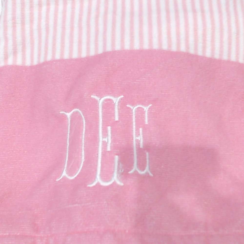 BLOOPER SWIM: Monogrammed Kids Beach Towel