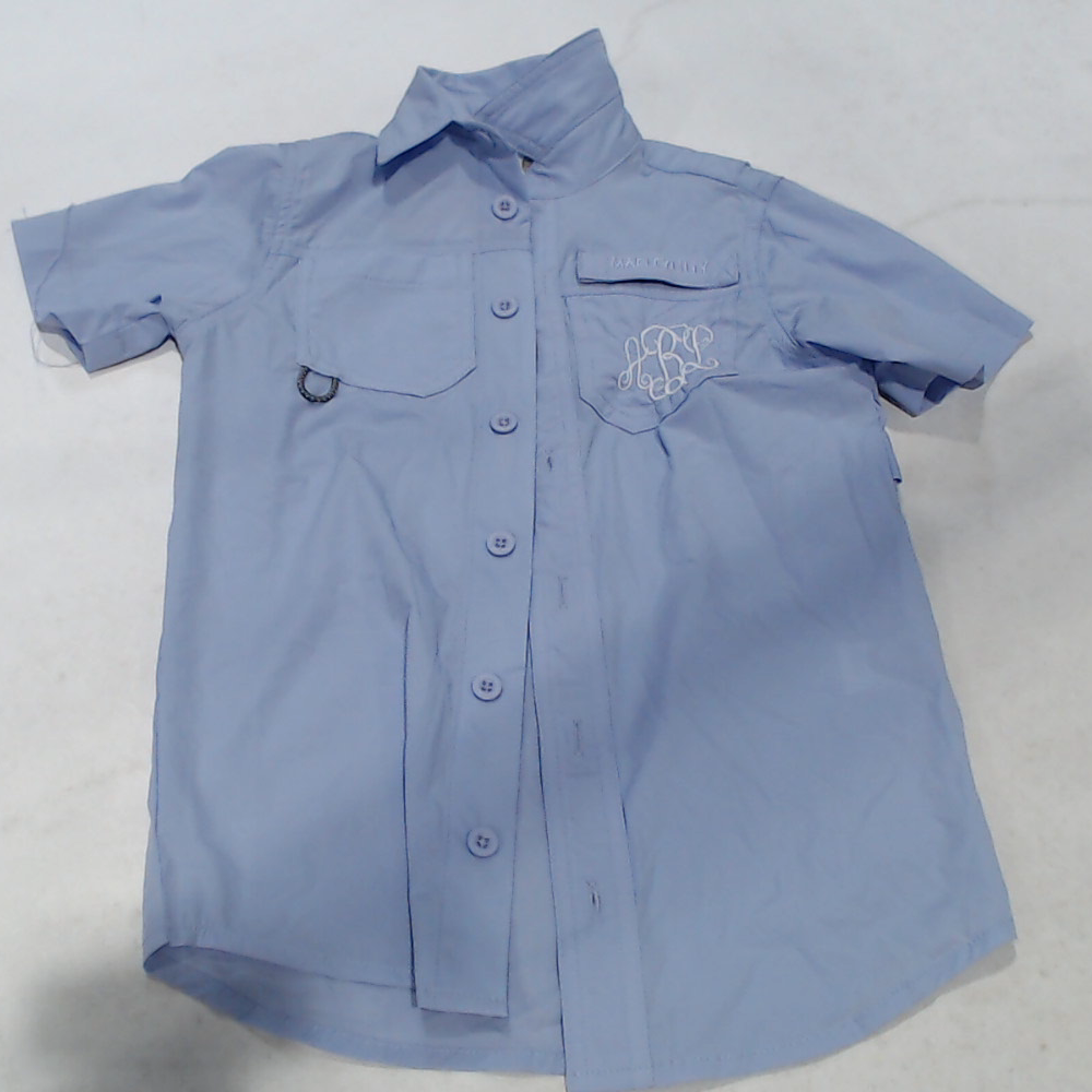 BLOOPER KIDS: Monogrammed Kids Fishing Shirt
