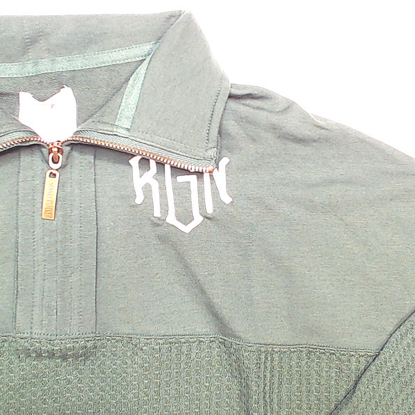 BLOOPER CLOTHING: Monogrammed Waffle Knit Pullover - A $50 Value!