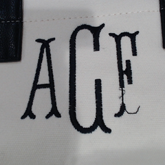 BLOOPER BAG: Monogrammed Upscale Weekender