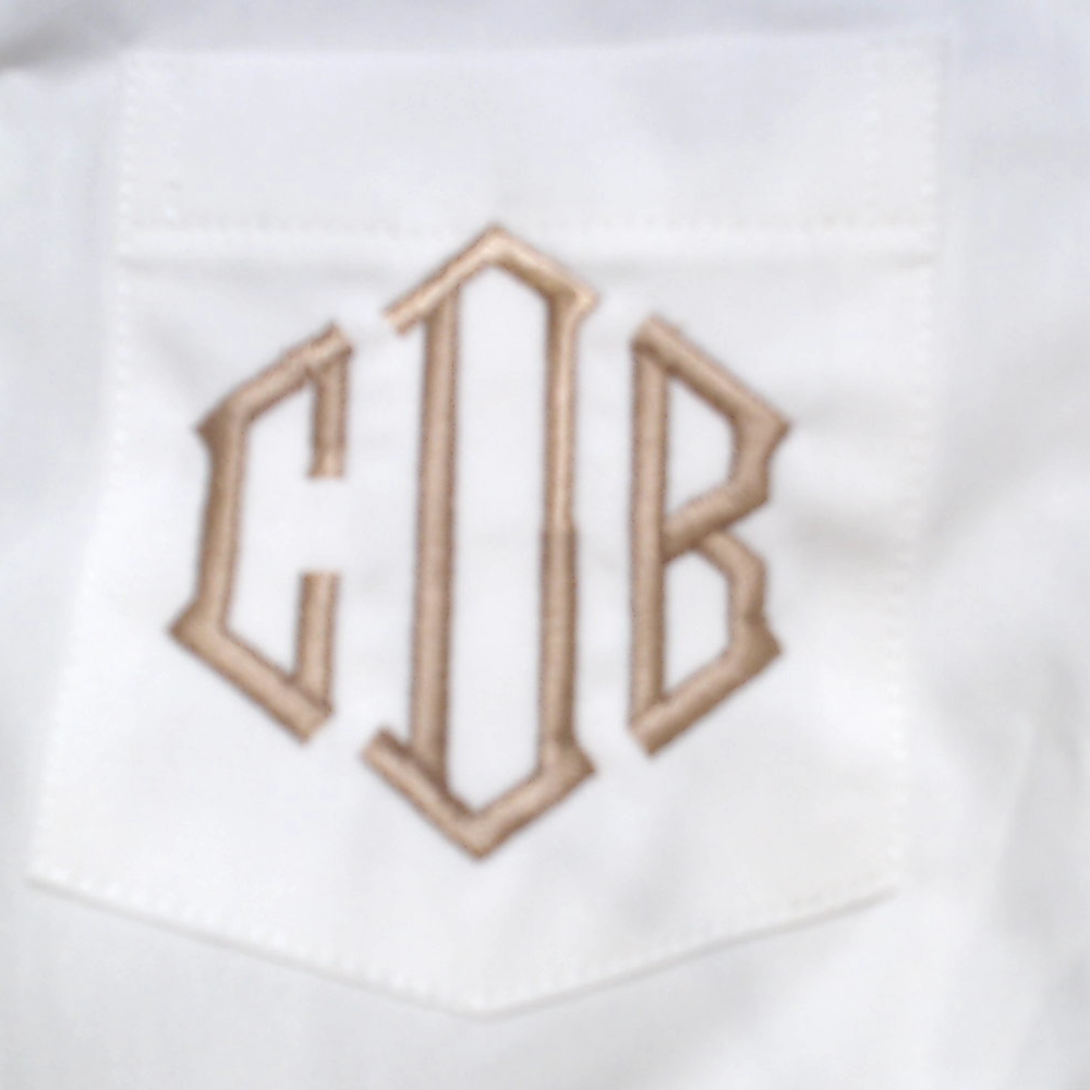 BLOOPER KIDS: Monogrammed Kids Button Down Tunic