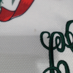 BLOOPER ACCESSORY: Monogrammed Christmas Pillow Sham