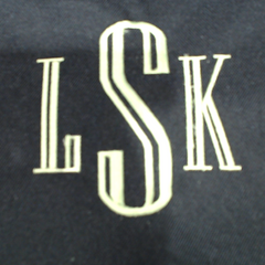 BLOOPER BAG: Monogrammed Extra Large Tote Bag