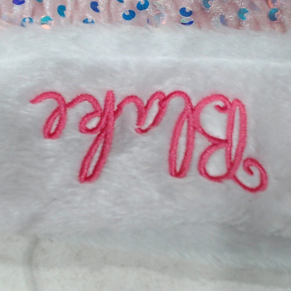 BLOOPER ACCESSORY: Personalized Santa Hat