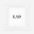 Kappa Alpha Theta Pillow Sham | Monogrammed Sorority Home Décor