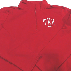 BLOOPER CLOTHING: Monogrammed Pullover Sweatshirt