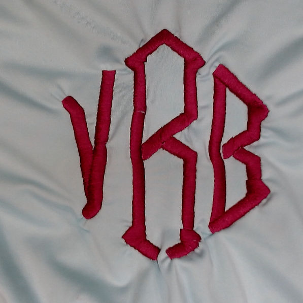 BLOOPER SWIM: Monogrammed Beach Cover Up