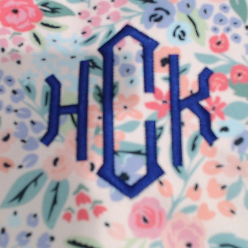BLOOPER BAG: Monogrammed Weekend Bag