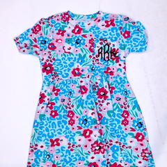 BLOOPER KIDS: Monogrammed Kids T-Shirt Dress