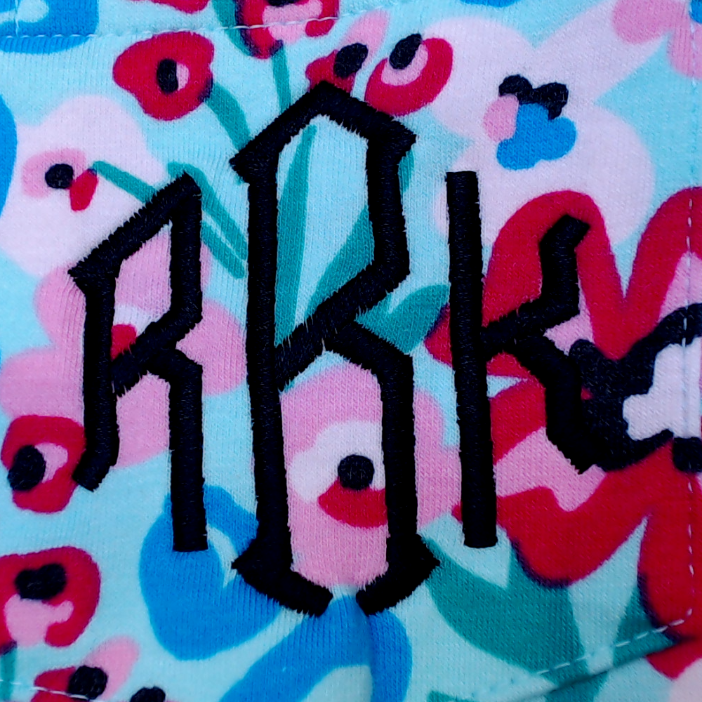 BLOOPER KIDS: Monogrammed Kids T-Shirt Dress
