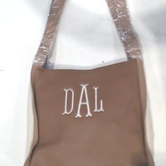 BLOOPER BAG: Monogrammed Shoulder Tote